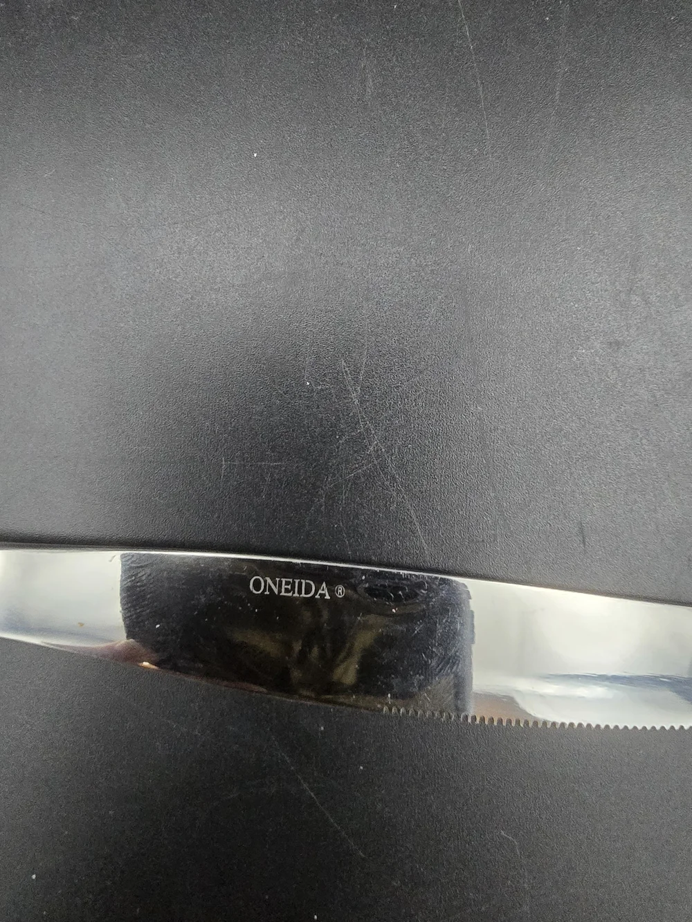 Oneida Silver Stainless Steel Dinner Knives - Set of 3